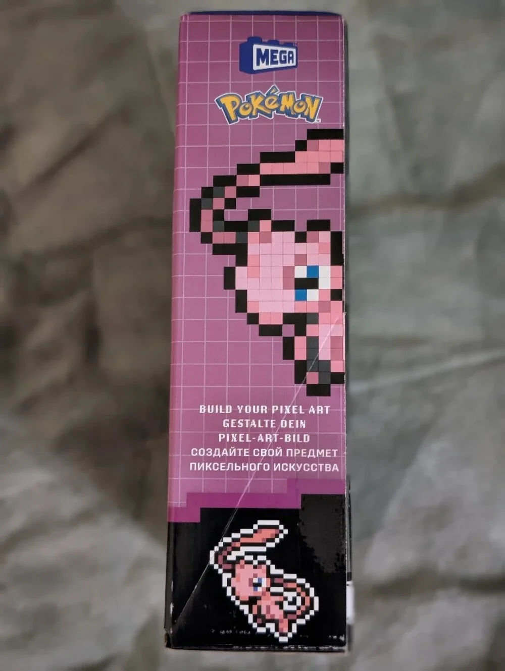MEGA Pokémon Mew Pixel Art Building Blocks Set